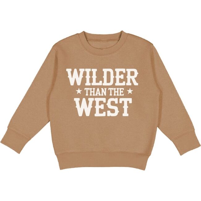 Wilder Than The West Sweatshirt, Mocha