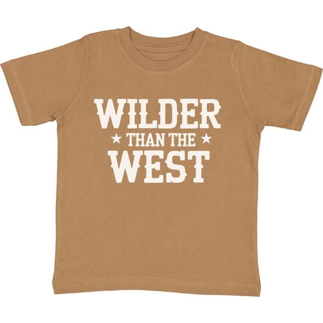 Wilder Than The West Short Sleeve T-Shirt, Mocha