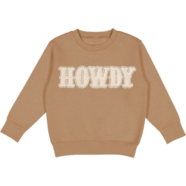 Howdy Patch Sweatshirt, Mocha