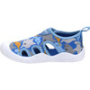 Shark Time Blue Spandex Water Shoe - Swim Shoes - 9