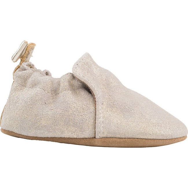 Pretty Pearl Soft Soles, Gold - Crib Shoes - 4