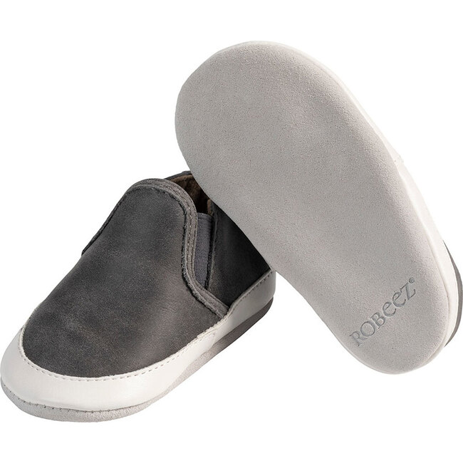 Liam Soft Soles, Charcoal - Sneakers - 5