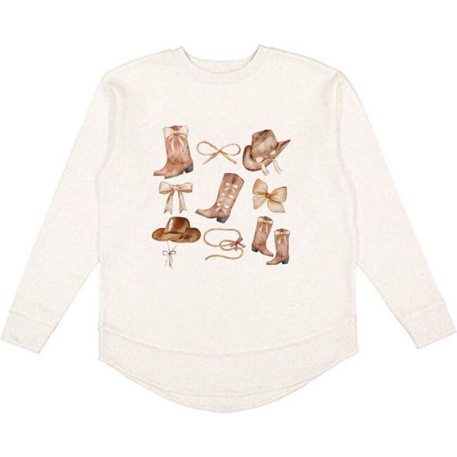 Cowgirl Cutie Women's Sweatshirt, Natural