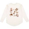 Cowgirl Cutie Women's Sweatshirt, Natural - Sweatshirts - 1 - thumbnail