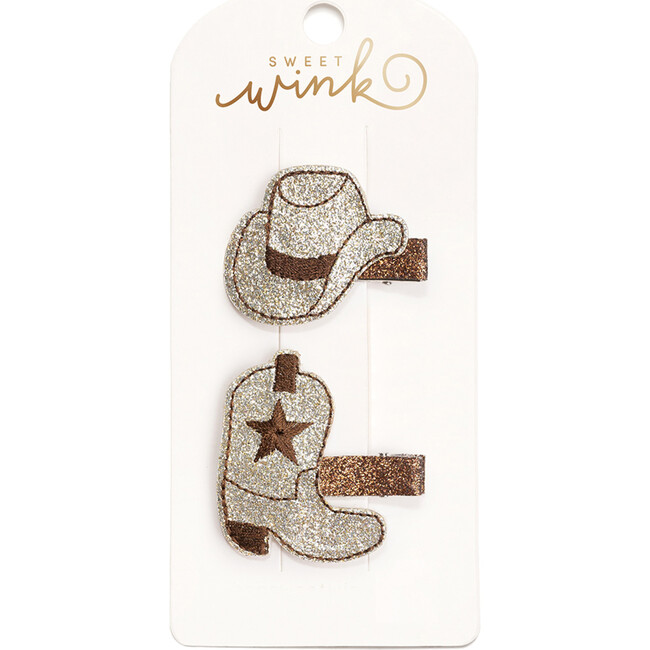 Cowgirl Cutie Clip Set, Multi
