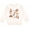 Cowgirl Cutie Sweatshirt, Natural - Sweatshirts - 1 - thumbnail