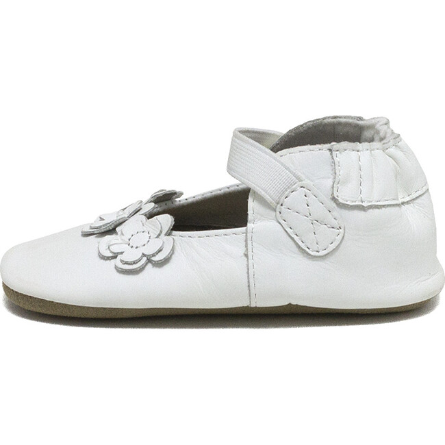 Brianna Soft Soles, White - Crib Shoes - 8
