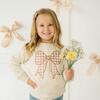 Gingham Printed Tulle Bow Clip Set, Multi - Hair Accessories - 5