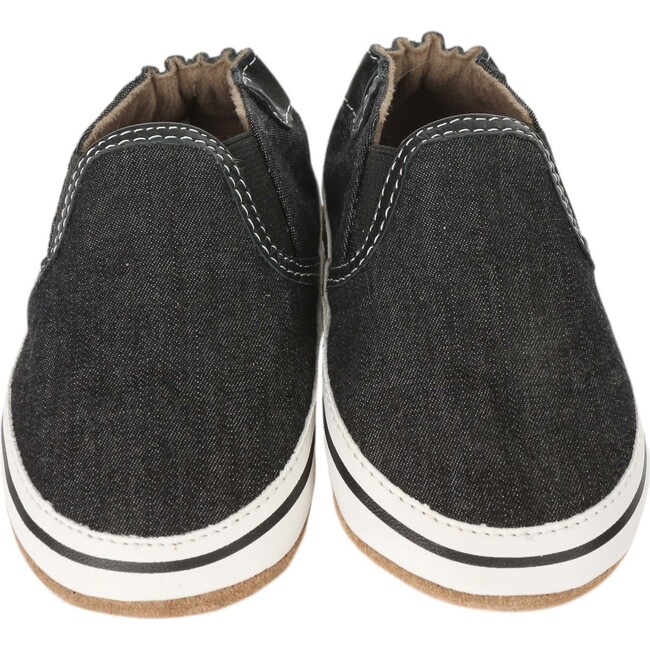 Liam Soft Soles, Navy - Crib Shoes - 6