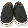 Liam Soft Soles, Navy - Crib Shoes - 6
