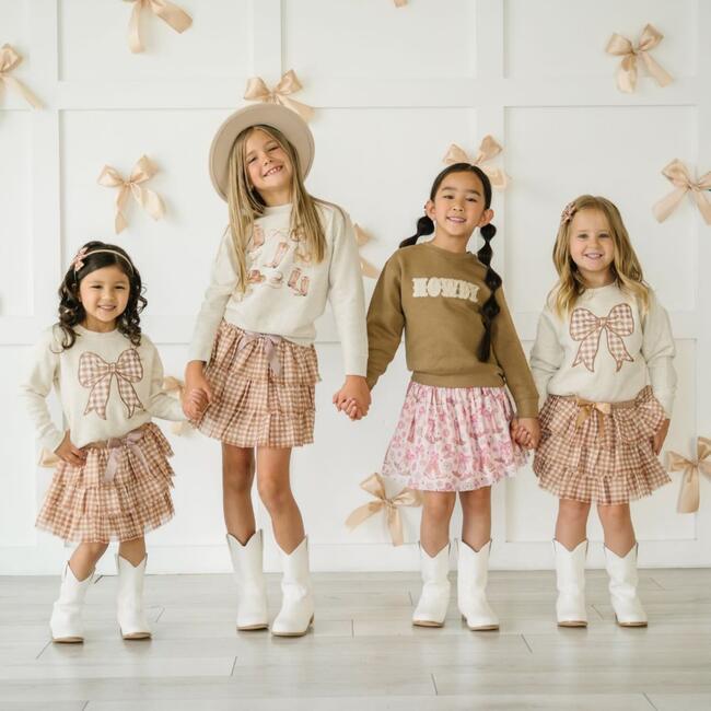 Cowgirl Cutie Sweatshirt, Natural - Sweatshirts - 8