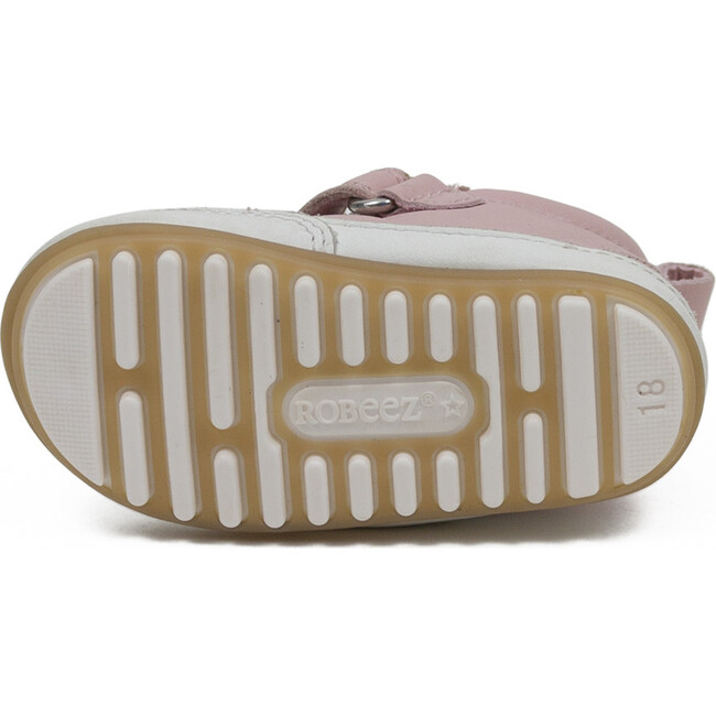 Mistan Leather Sneaker, Blush Pink - Sneakers - 5