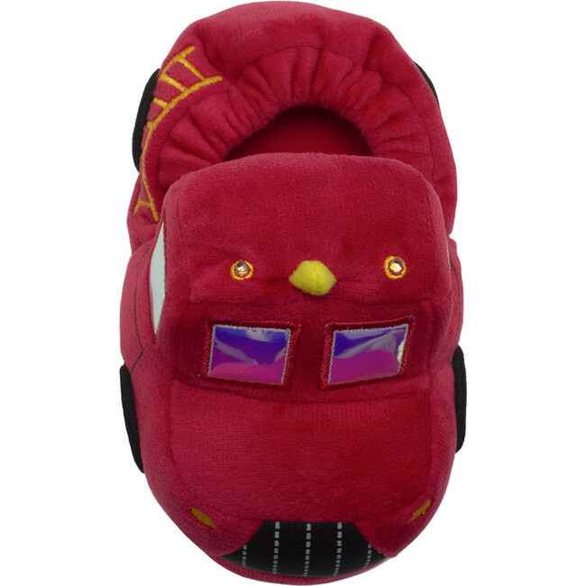 Fire Truck Slippers, Red - Slippers - 6