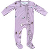 Footie Romper Ski in Mauve - Footie Pajamas - 1 - thumbnail