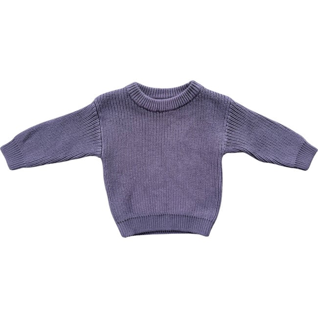 Knit Sweater Plum