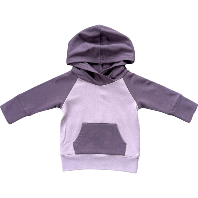Raglan Hoodie Plum