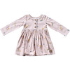 Long Sleeve Henley Dress Fawn - Dresses - 1 - thumbnail
