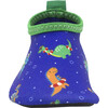Swimming Dinos Aqua Shoes, Blue - Booties - 3