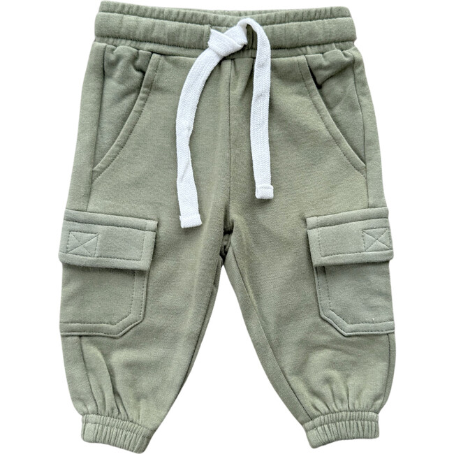 Boy's Cargo Pants Olive