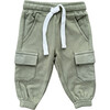 Boy's Cargo Pants Olive - Pants - 1 - thumbnail