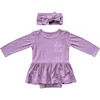 Girl's Bodysuit Dress Set Lil Sis - Dresses - 1 - thumbnail