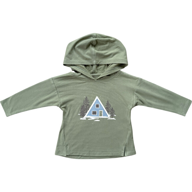 Jersey Hoodie Snow Lodge