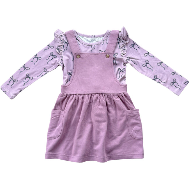 Girl's Jumper Set Hair Bow