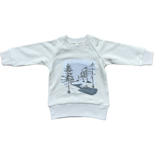 Fleece Sweatshirt Skate On Ice