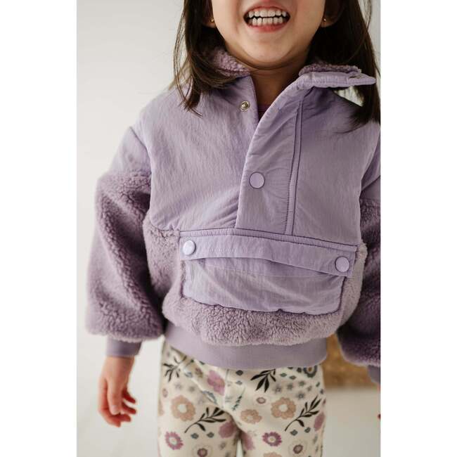 Sherpa Pullover Sea Pine - Sweatshirts - 3