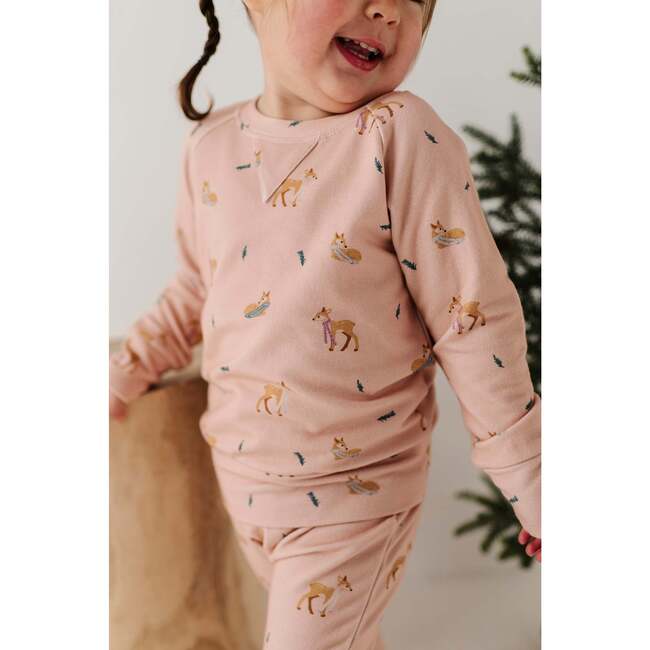Girl's Raglan Sweatshirt Fawn - Sweatshirts - 2