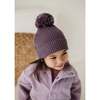 Knit Pom Hat Plum - Winter Hats - 6