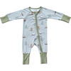 Long Sleeve Zip Romper Sled Dogs - Rompers - 1 - thumbnail