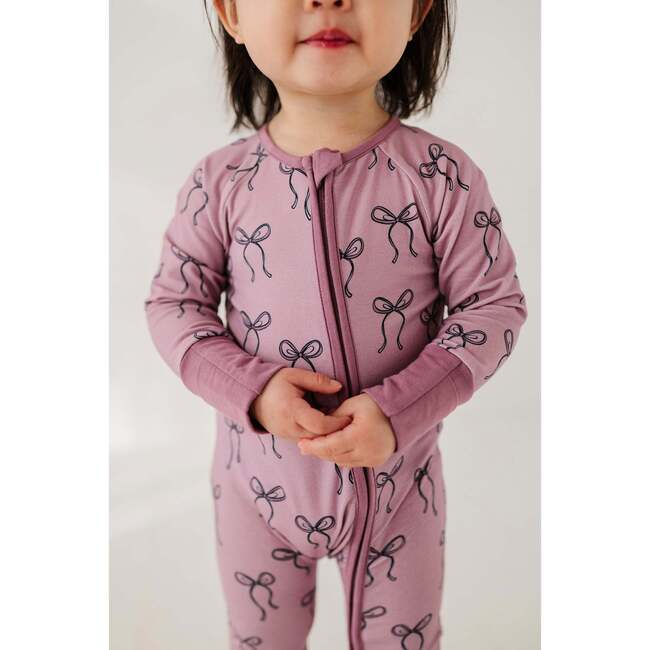 Long Sleeve Zip Romper Winter Floral - Rompers - 2