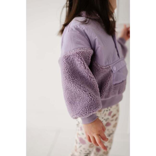 Sherpa Pullover Sea Pine - Sweatshirts - 4