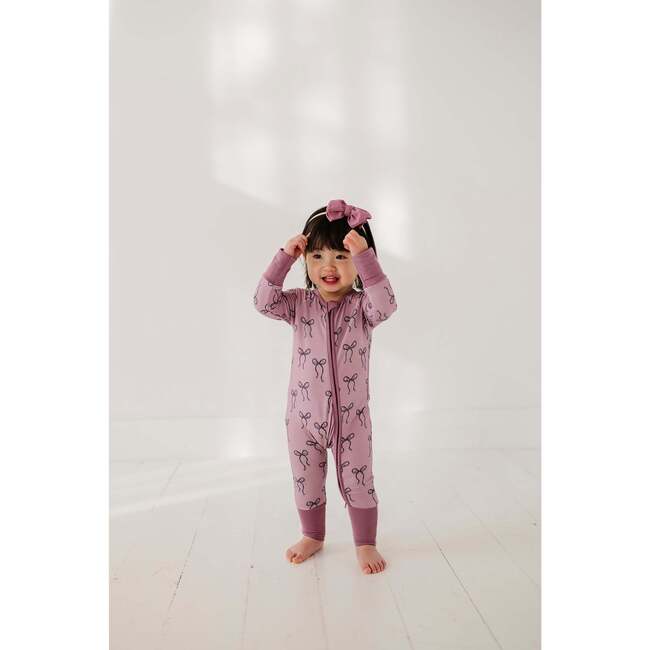 Long Sleeve Zip Romper Winter Floral - Rompers - 3