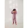 Long Sleeve Zip Romper Winter Floral - Rompers - 3