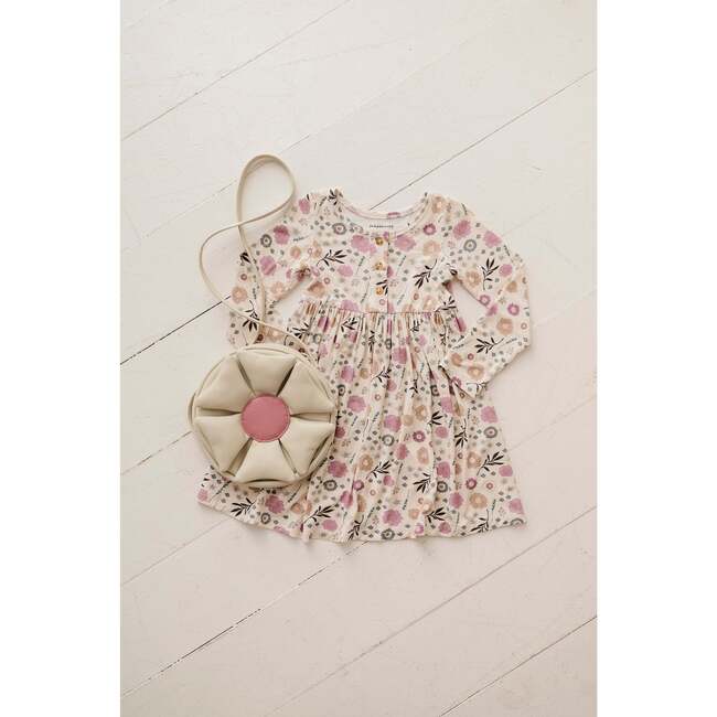 Flower Purse Cream - Bags - 6