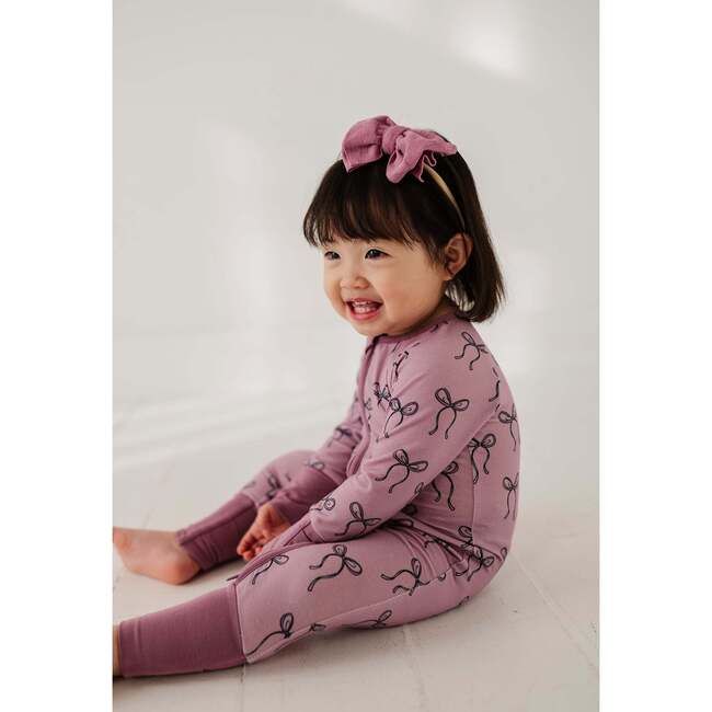 Long Sleeve Zip Romper Winter Floral - Rompers - 4