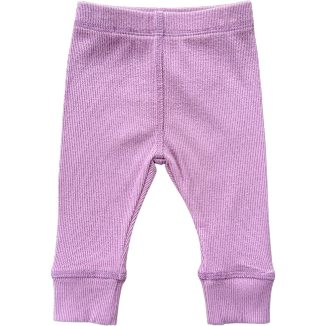 Ribbed Leggings Dusky Orchid