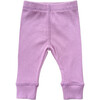 Ribbed Leggings Dusky Orchid - Leggings - 1 - thumbnail