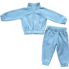 Fleece Zip Set Ski Blue - Mixed Apparel Set - 1 - thumbnail
