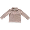 Boy's 3/4 Fleece Zip Sweatshirt Portabella - Sweatshirts - 1 - thumbnail