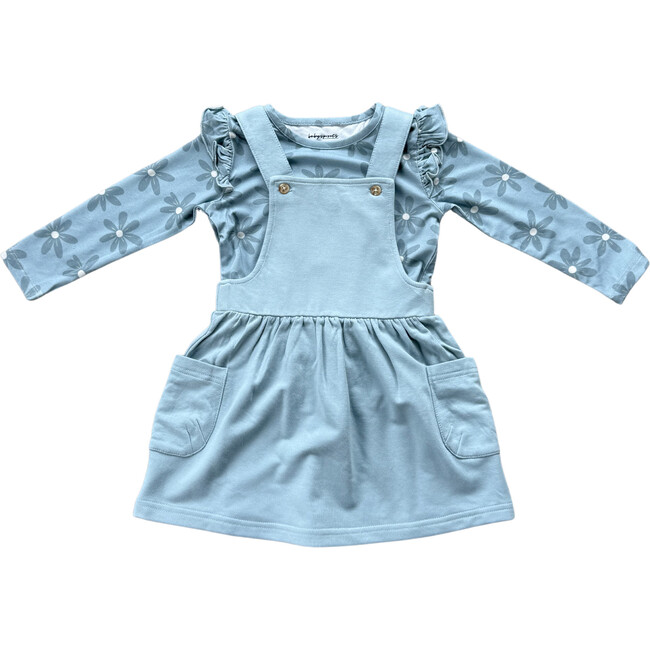 Girl's Jumper Set Daisy in Ski Blue