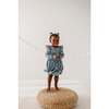 Long Sleeve Ruffle Dress Hair Bow - Dresses - 4