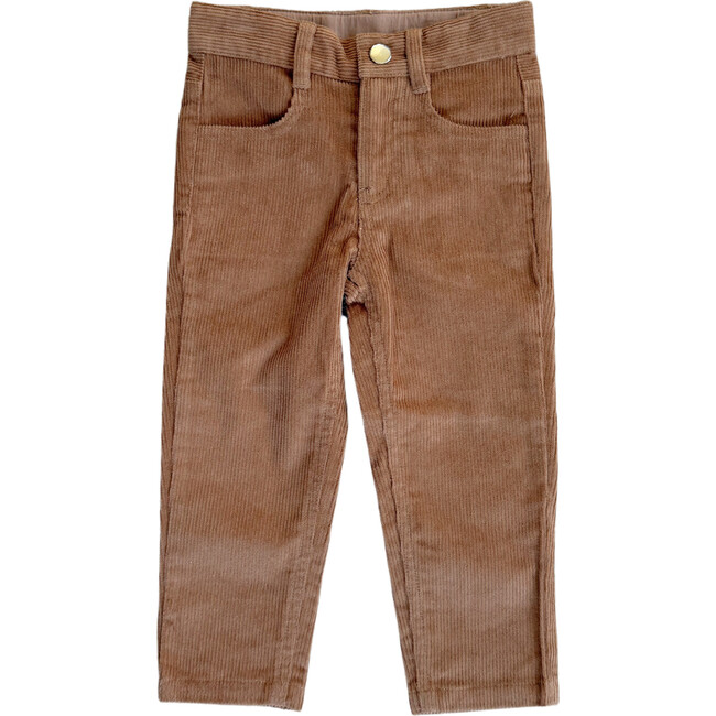 Corduroy Pants Caramel Bronze