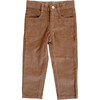 Corduroy Pants Caramel Bronze - Pants - 1 - thumbnail