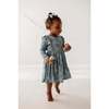 Long Sleeve Ruffle Dress Hair Bow - Dresses - 5