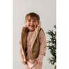 Fur Vest Beige - Vests - 4