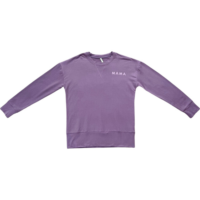 Women's Pullover Mama in Plum