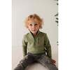 Boy's 3/4 Fleece Zip Sweatshirt Portabella - Sweatshirts - 4